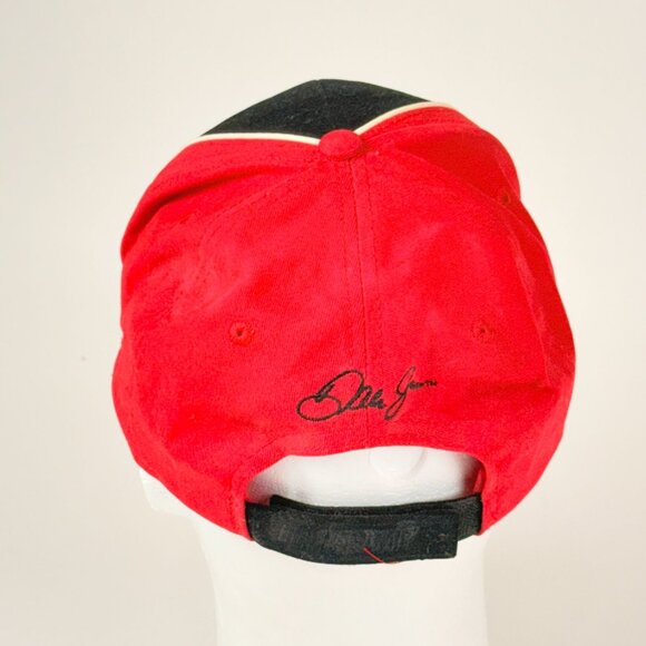 Dale Earnhardt Jr. 8 Winner’s Circle Budweiser Hat Red Black Adjustable - Picture 4 of 7